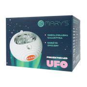 Projektor Rgbw s diaľkovým ovládačom - ufo Mary's