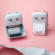 Detská termotlačiareň Maxlife MXTP-100 ružová