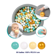 Loptičky 90 ks Ľudí