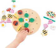 Didaktik Vzdelávacia hra priestorové usporiadanie Moja prvá mandala s predlohami Janod
