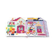 Vianočné mestečko - Adventná okienková kniha