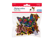 Motýliky penové samolepiace 56 ks