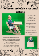 Rastúci stolček a rastúca stolička