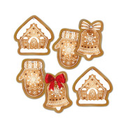 Darčeková visačka 6 ks - Perníčky