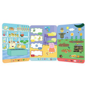 Hra so silikónovými samolepkami Prasiatko Peppa