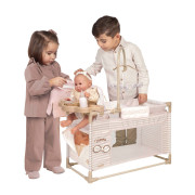 Moja prvá postieľka pre bábiky s hracím centrom Verona DeCuevas