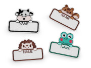 Menovka/štítok nalepovací textilný