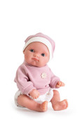 Realistická bábika bábätko s celovinylovým telom Mufly 21 cm Antonio Juan