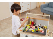 Drevený gril s doplnkami