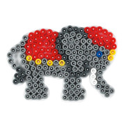 Podložka na zažehľovacie korálky Hama Sloník MIDI