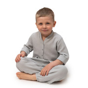 Detská mušelínová košeľa Luca Dove Grey Esito