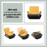 Doka iFix podsedák so sklopným chrbtom 125 - 150 cm BabyAuto