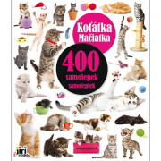 400 samolepiek Mačiatka