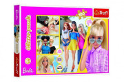 Puzzle Glitter Trblietavá Barbie 48x34 cm 100 dielikov