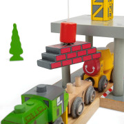 Veľký žeriav žltý Bigjigs Rail