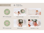 Prehľadávací tunel Glow & Crawl Taf Toys
