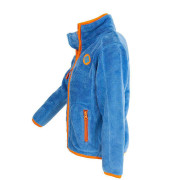 Mikina chlapčenská chlpatá so stojačikom modrá Pidilidi