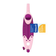 Kružítko Griffix ružové, ergonomické Pelikan