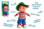 Bábika chlapec Honzík handrový plyš 30 cm slovensky hovoriaci
