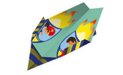 Atelier Origami papierové skladačky Lietadlá Mini 6+ Janod