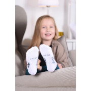 Ponožky detské nízke Outlast® Biele Little Angel