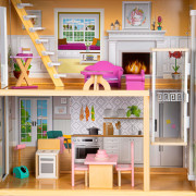 Veľký drevený domček pre bábiky Rezidencia Maya