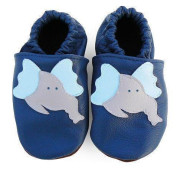 Kožené capáčky 18-24 m (22/23) 15 cm Afelo