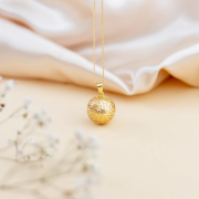 Tehotenská rolnička - Aurora - zlatá