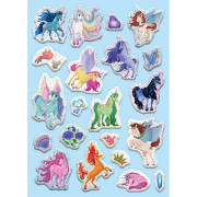 Veselé vyfarbovanie so super samolepkami Jednorožce