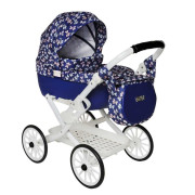Detský kočík na bábiky Jasmine Kids Fialka