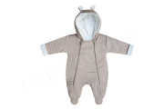 Zimná kombinéza thermo Béžová Baby Service