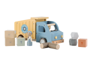 Nákladiak so sklápačkou drevený Little Dutch