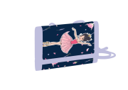 Detská textilná peňaženka Baletka