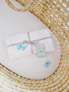 Prestieradlo z organickej bavlny do kočíka, košíka a kolísky Ahojbaby