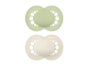 Cumlík Ortodonický Original 16 m+ ​​Zelený/Béžový MAM