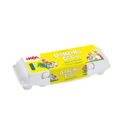 Pohybová hra pre deti Tancujúce vajíčka Haba