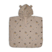 Mušelínové Pončo Flor Nuuroo 1 - 2 roky