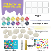 Sada na maľovanie kameňov Jarmelo