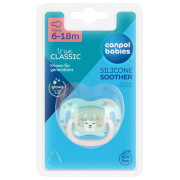 Cumlík silikónový čerešnička Exotic animals 6 - 18 m 1 ks Canpol babies