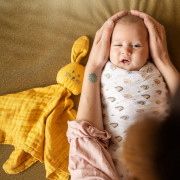 Maznáčik bambusový mušelínový Hugo 0 m+ Petite&Mars