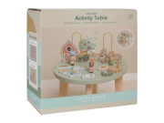 Stolík s aktivitami drevený Farma Little Dutch