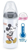 NUK FC+ fľaša s kontrolou teploty Mickey 300 ml