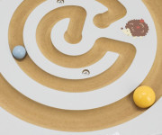 Drevená balančná doska