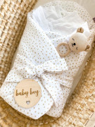 Vystužená mušelínová zavinovačka Infantilo