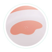 Detská skladacia cestovná vanička s odtokom ružová