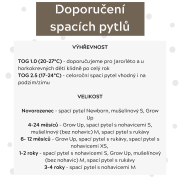 Celoročný spací vak s odopínacími rukávmi Sleepee