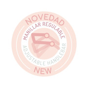 Skladací kočík pre bábiky s taškou a doplnkami Tulipe 81 cm DeCuevas