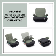 Doka iFix podsedák so sklopným chrbtom 125 - 150 cm BabyAuto