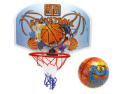 Basketbalový kôš 41x31 cm s loptou