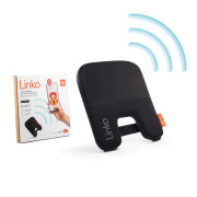 Linko baby alarm chytré polstrovanie do autosedačky čierne BabyAuto